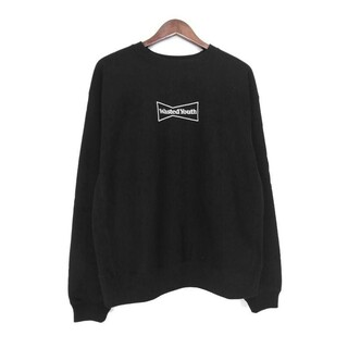 ウェステッドユース Wasted Youth ■ 24SS 【 Heavy weight sweatshirt #2 】 フロント ロゴ 刺繍 ヘビー ウェイト トレーナー クルー ネック　h0565(スウェット)