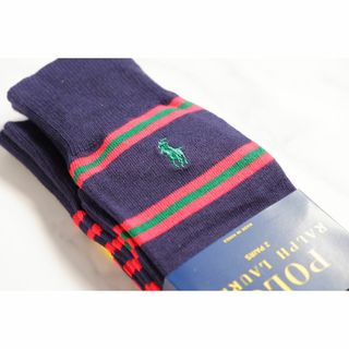 ポロラルフローレン(POLO RALPH LAUREN)のPOLOポロラルフローレン【2足セット／メンズ】おしゃれなソックス【新品です】(ソックス)