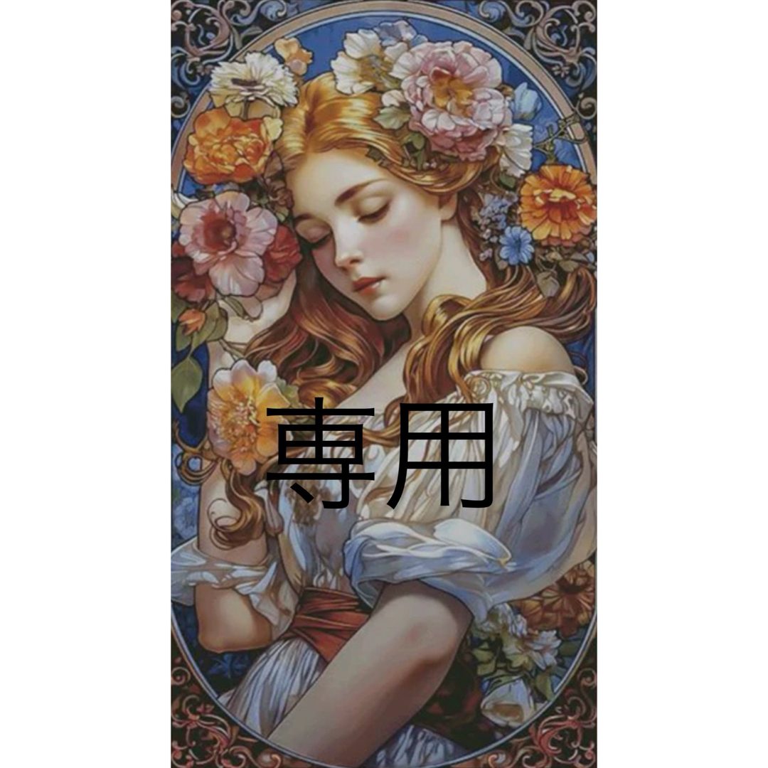 クロスステッチキット　百花繚乱の美女(11CT、48×82cm、図案印刷あり) ハンドメイドの素材/材料(生地/糸)の商品写真