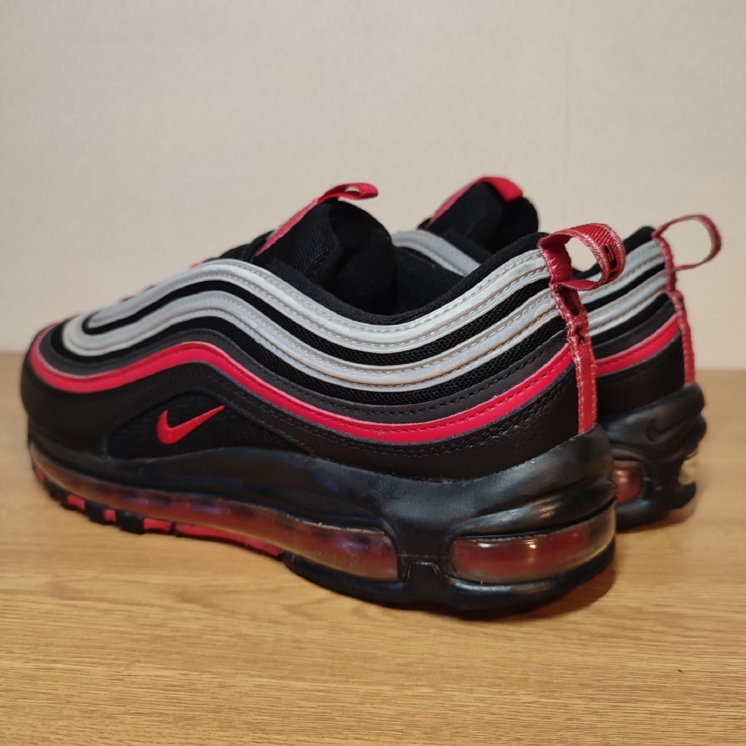 NIKE(ナイキ)の大人気 NIKE AIR MAX 97 "BLACK/RED/SILVER" メンズの靴/シューズ(スニーカー)の商品写真