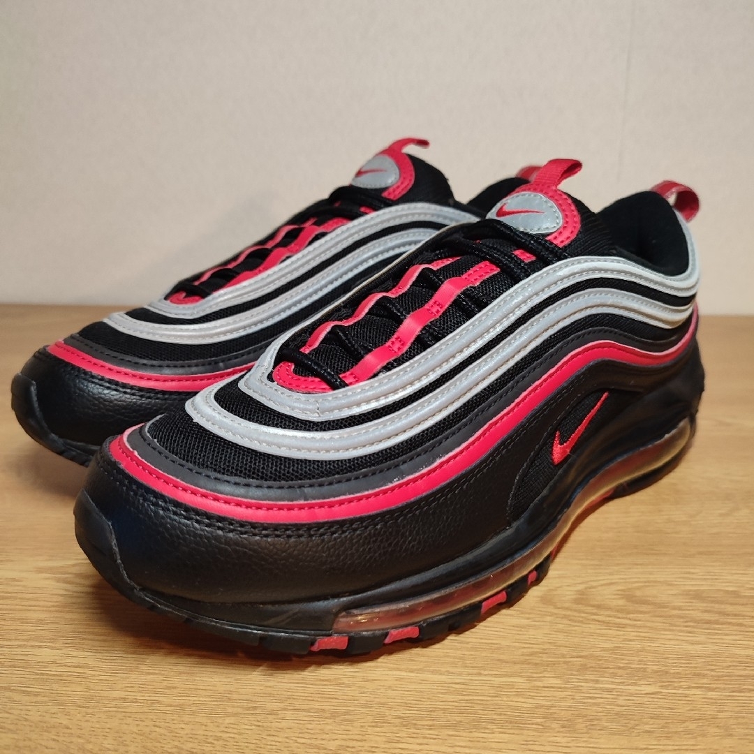 NIKE(ナイキ)の大人気 NIKE AIR MAX 97 "BLACK/RED/SILVER" メンズの靴/シューズ(スニーカー)の商品写真