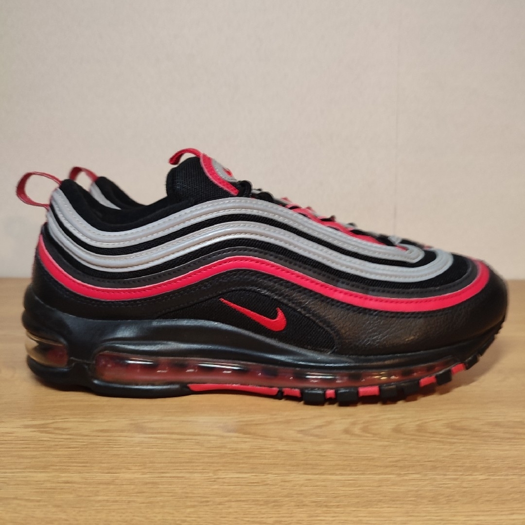 NIKE(ナイキ)の大人気 NIKE AIR MAX 97 "BLACK/RED/SILVER" メンズの靴/シューズ(スニーカー)の商品写真