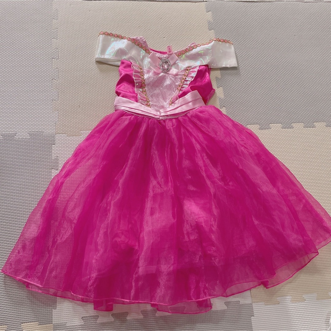 プリンセス　ドレス120 キッズ/ベビー/マタニティのキッズ服女の子用(90cm~)(ドレス/フォーマル)の商品写真