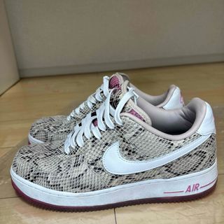 ナイキ(NIKE)の26cm NIKE AIRFORCE パイソン(スニーカー)