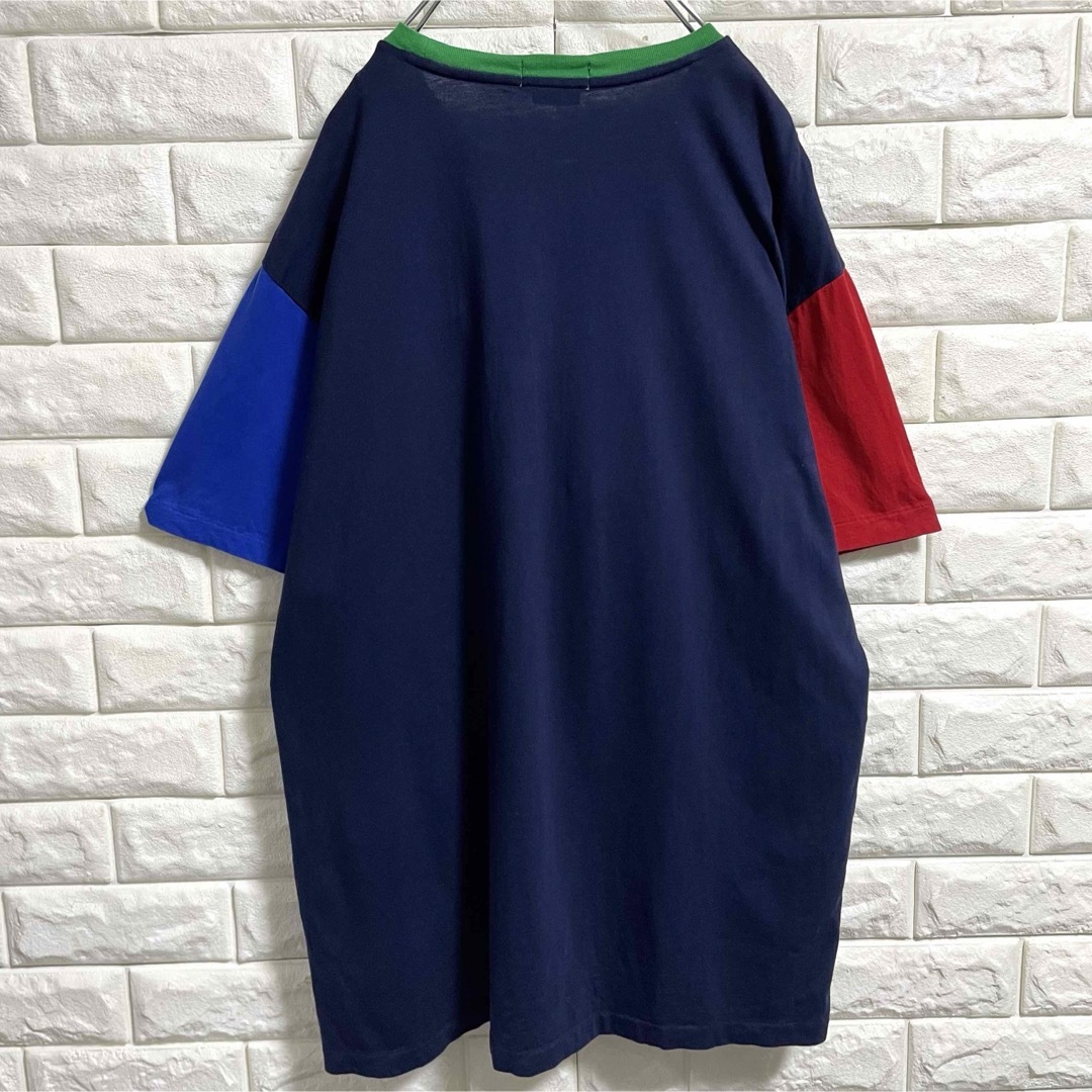 POLO RALPH LAUREN(ポロラルフローレン)のポロラルフローレン  ポケットTシャツ　マルチカラー　メンズXLサイズ メンズのトップス(Tシャツ/カットソー(半袖/袖なし))の商品写真