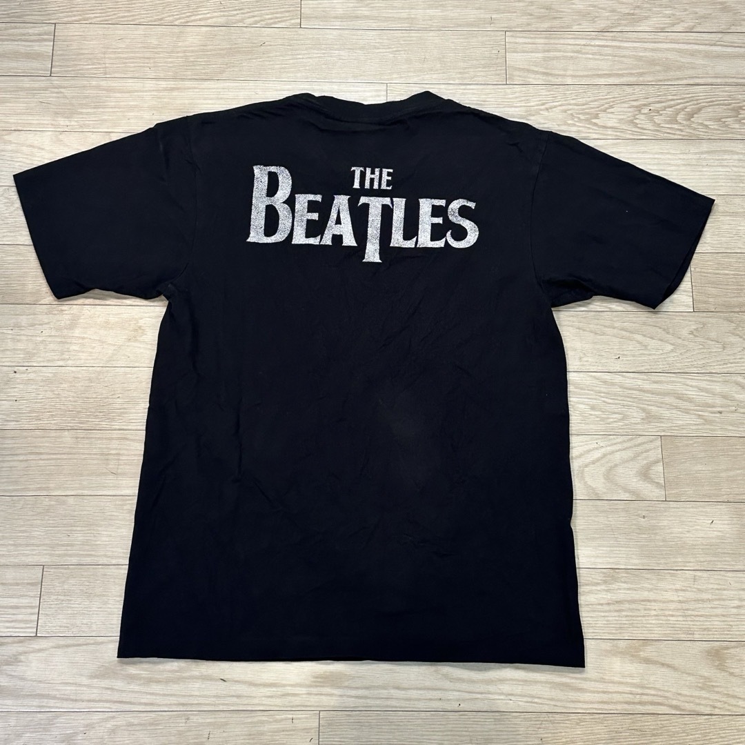 The Beatles バンドTシャツ/バンT/USED/古着/L/シングル メンズのトップス(Tシャツ/カットソー(半袖/袖なし))の商品写真