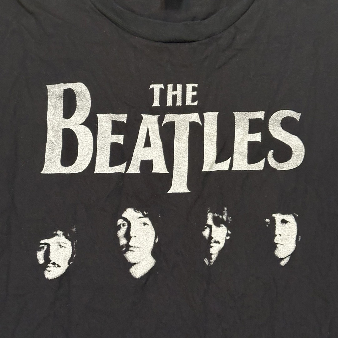 The Beatles バンドTシャツ/バンT/USED/古着/L/シングル メンズのトップス(Tシャツ/カットソー(半袖/袖なし))の商品写真