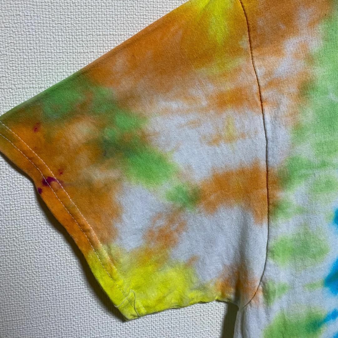 GILDAN(ギルタン)のUS古着　タイダイ　半袖　Tシャツ　Tie Dye Tee　カラフル　I250 メンズのトップス(Tシャツ/カットソー(半袖/袖なし))の商品写真