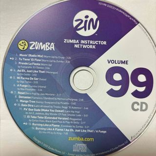 ズンバ(Zumba)のズンバ　ZIN99  CD(クラブ/ダンス)