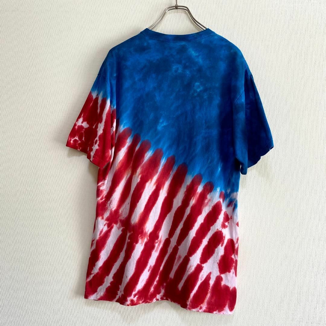 アメリカ古着　LIQUID BLUE　リキッドブルー　星条旗　半袖　Tシャツ メンズのトップス(Tシャツ/カットソー(半袖/袖なし))の商品写真