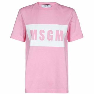 MSGM - エムエスジーエス MSGM バーバリー ファミリア Tシャツ 半袖