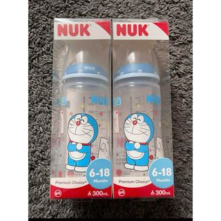 ドラえもん NUK プラスチック哺乳瓶 300ml×2本(哺乳ビン)