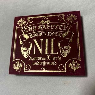 the GazettE NIL(完全初回限定盤)DVD付アルバムCD ガゼット(ポップス/ロック(洋楽))