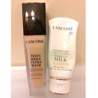 ランコム(LANCOME)のランコム　タンイドル　ウルトラウェアリキッド　PO-03  トーンアップローズ(ファンデーション)