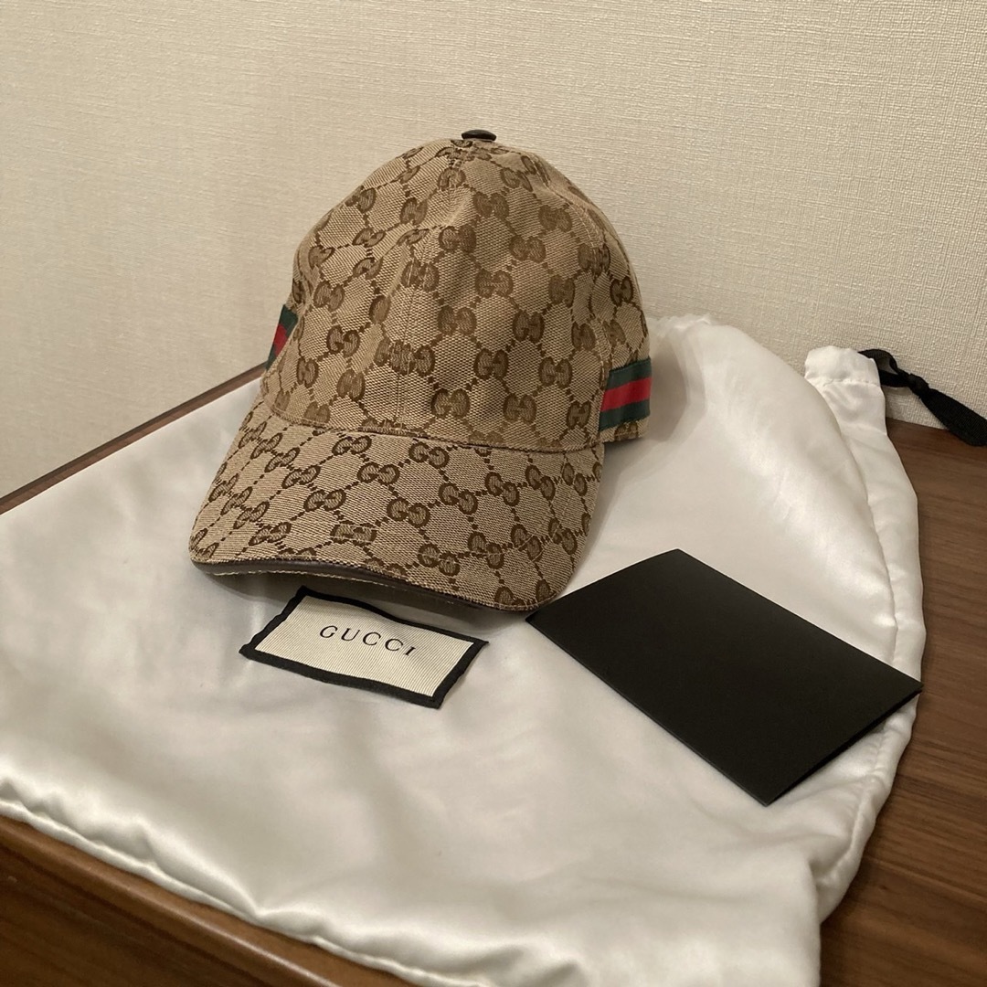 Gucci(グッチ)のGUCCI キャップ　大丸購入品 レディースの帽子(キャップ)の商品写真