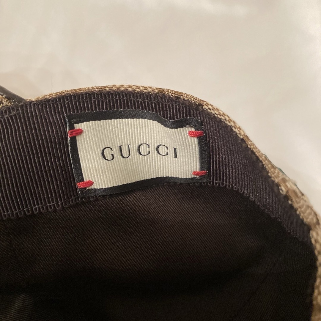 Gucci(グッチ)のGUCCI キャップ　大丸購入品 レディースの帽子(キャップ)の商品写真