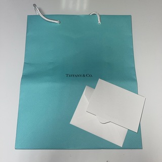 Tiffany 紙袋とミニレターセット