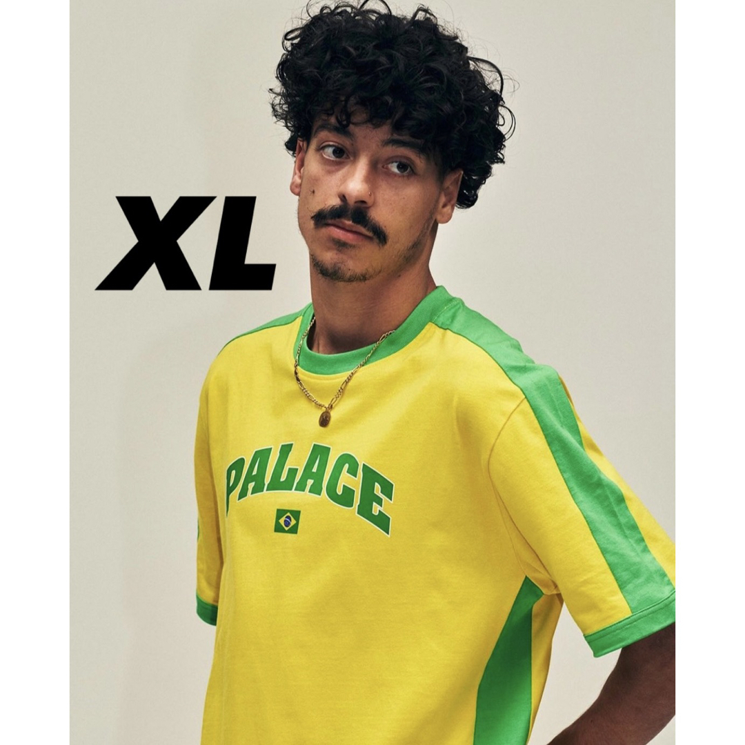 PALACE(パレス)のpalace skateboards  FLAG T-SHIRT YELLOW メンズのトップス(Tシャツ/カットソー(半袖/袖なし))の商品写真