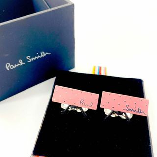 Paul Smith - 極美品　箱付き　ポールスミス　カフス　カフリンクス　ピンク　シルバー