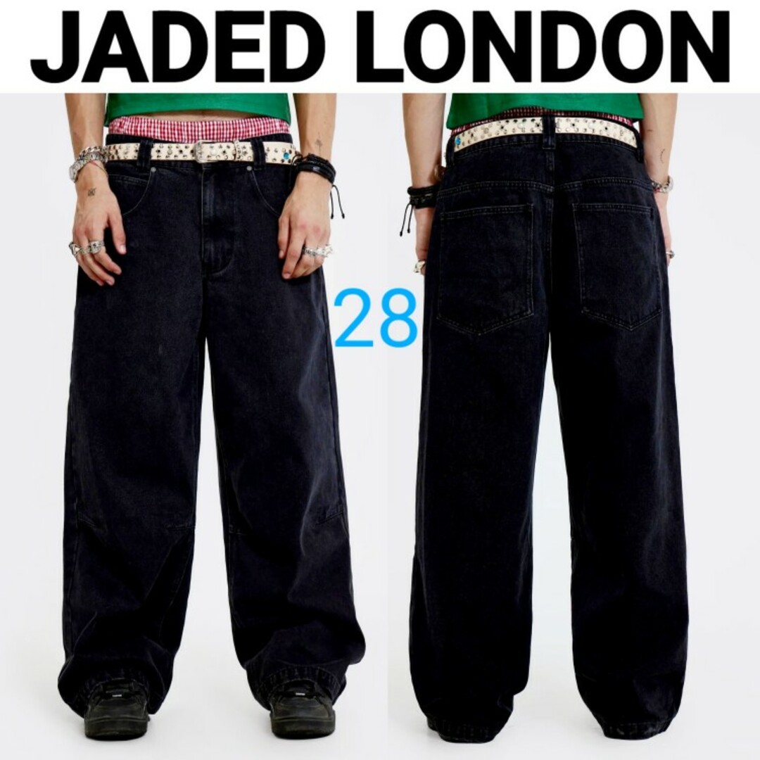 【新品】JADED LONDON COLOSSUS バギーデニム  28 メンズのパンツ(デニム/ジーンズ)の商品写真