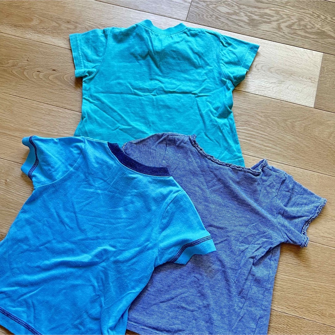 西松屋(ニシマツヤ)のTシャツ　3枚セット　80 キッズ用 キッズ/ベビー/マタニティのベビー服(~85cm)(Ｔシャツ)の商品写真