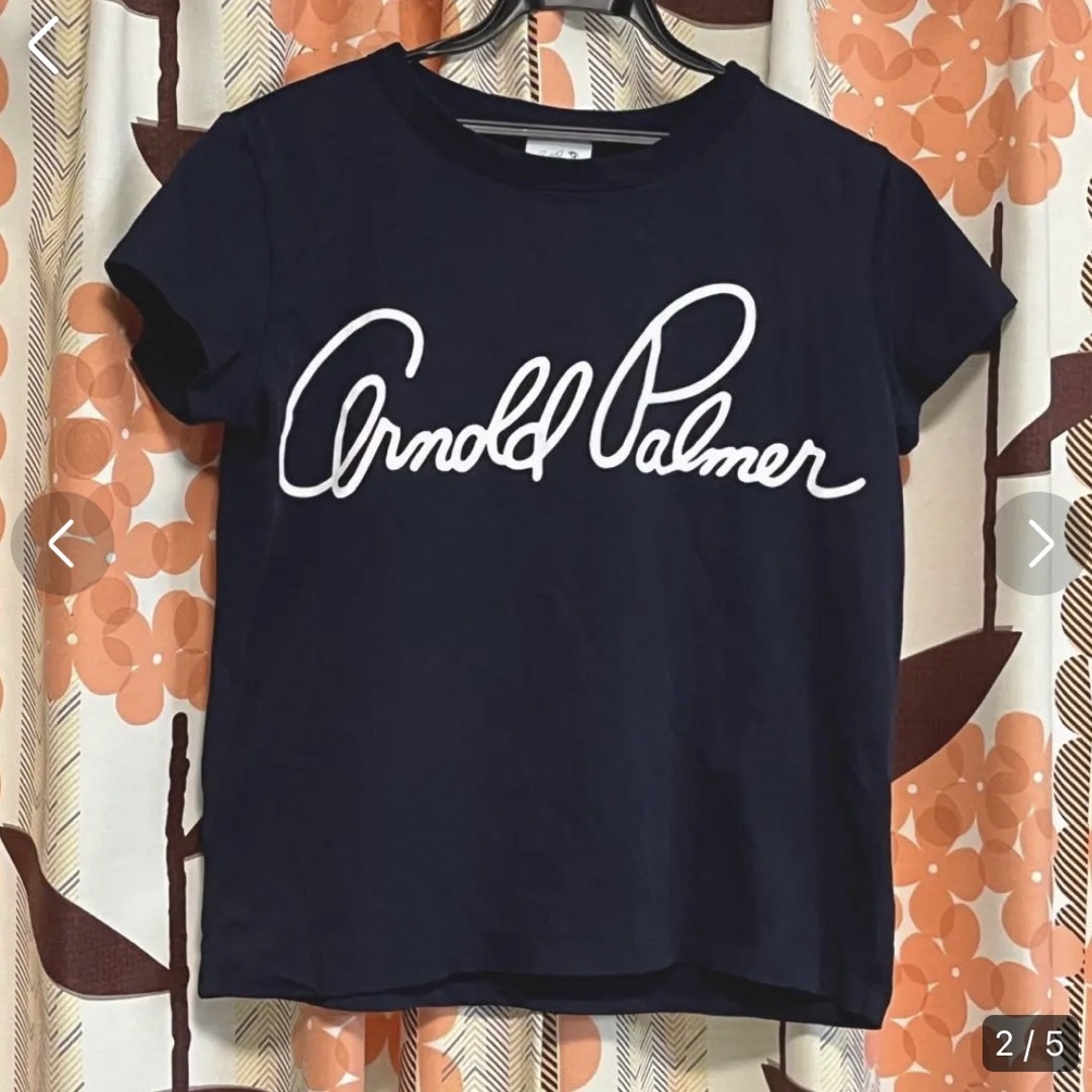 Arnold Palmer(アーノルドパーマー)のアーノルドパーマー　タイムレス　レディース　トップス　半袖　半袖Tシャツ　春　夏 レディースのトップス(Tシャツ(半袖/袖なし))の商品写真