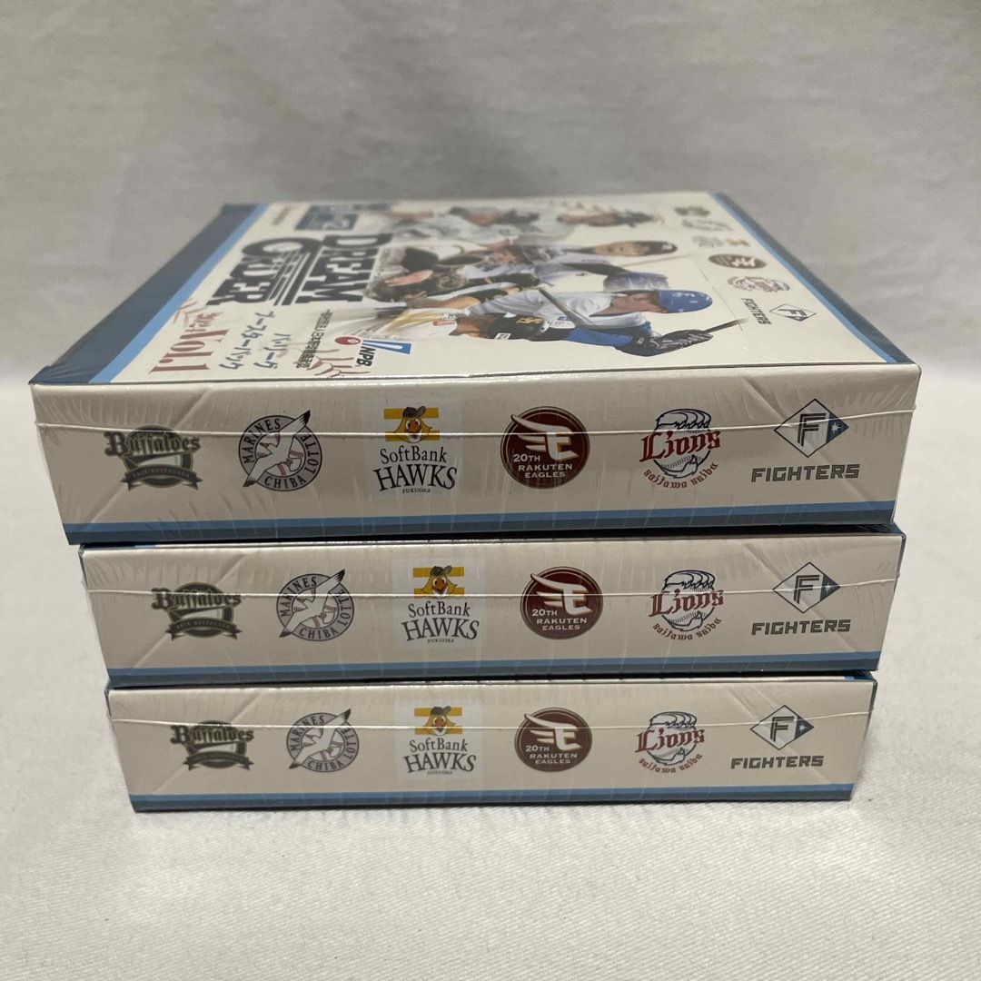 BUSHIROAD(ブシロード)のDREAM ORDER パ・リーグ ブースター 2024 Vol.1  3BOX エンタメ/ホビーのトレーディングカード(Box/デッキ/パック)の商品写真