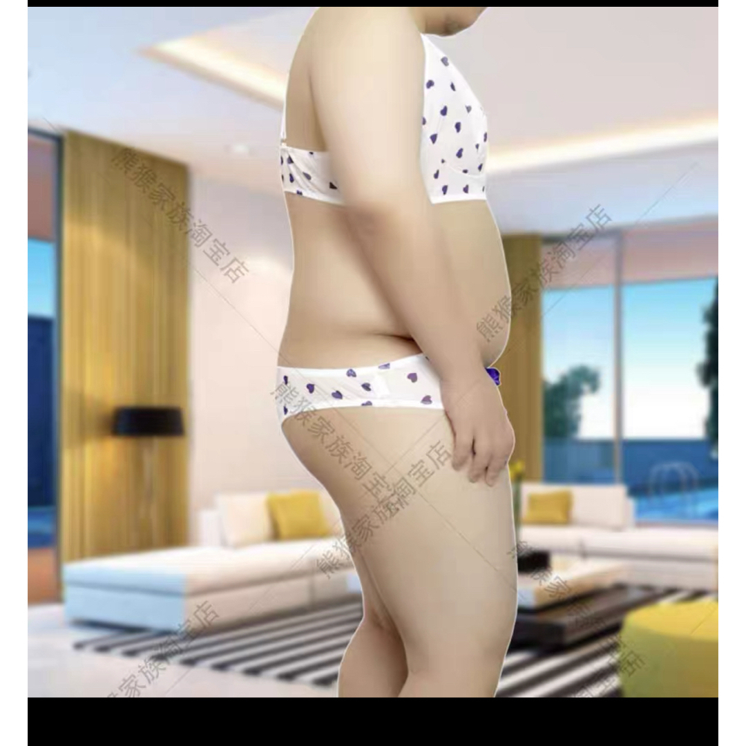 4XL 男性用　ブラジャー　パンツ メンズのアンダーウェア(その他)の商品写真
