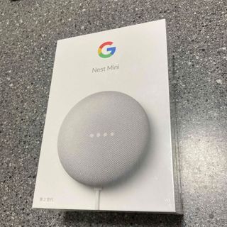 Google スマートスピーカー GOOGLE NEST MINI CHALK(スピーカー)