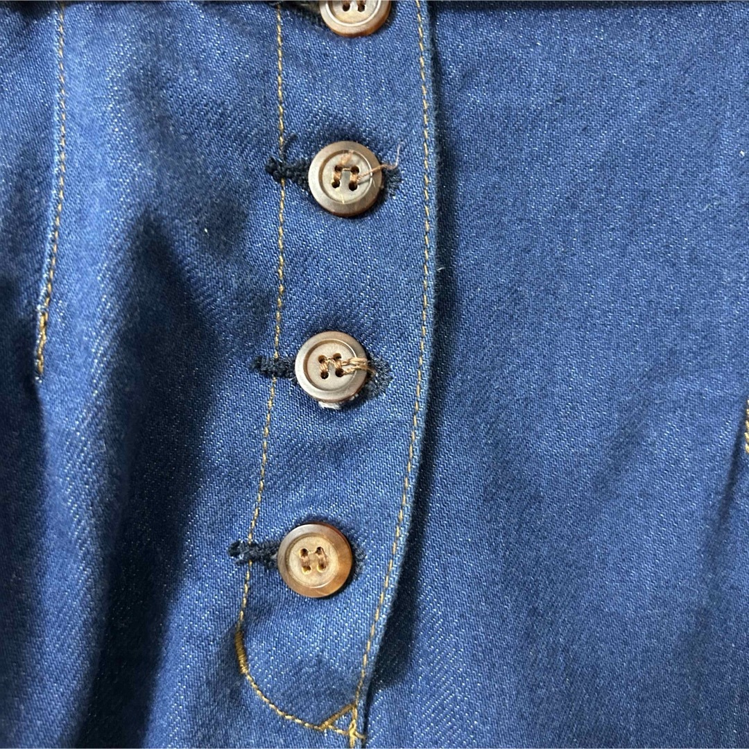 IENA(イエナ)のIENA ボタンフライデニムスカート レディースのスカート(ロングスカート)の商品写真