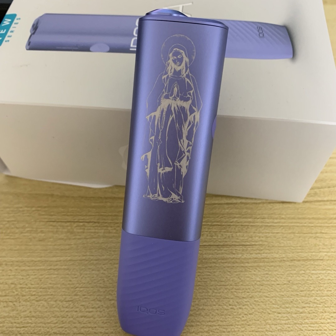 アイコス　イルマイ　ワン レザー加工祈り手聖書 iqos  ilumaｉ one メンズのファッション小物(タバコグッズ)の商品写真