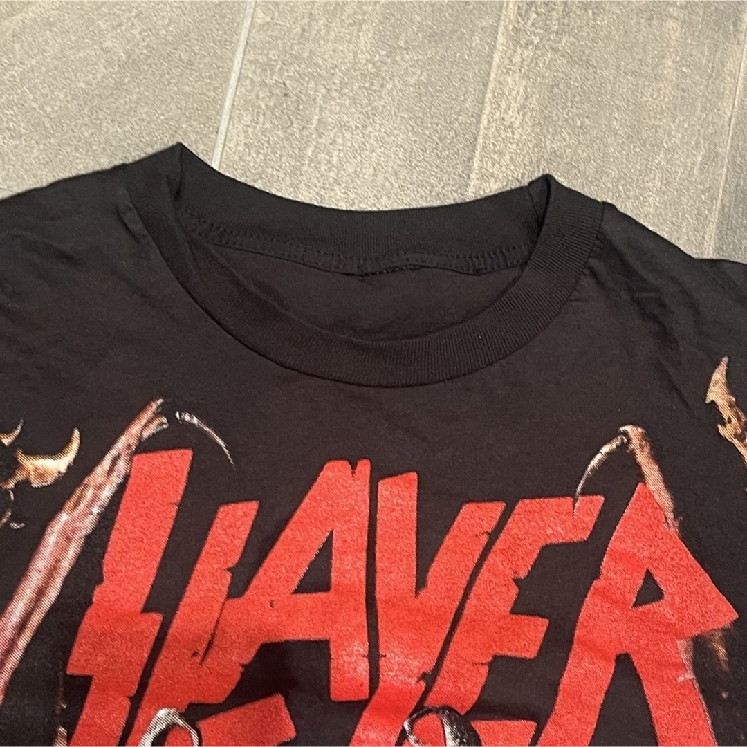 SLAYER スレイヤー バンドTシャツ/バンT/USED/古着 メンズのトップス(Tシャツ/カットソー(半袖/袖なし))の商品写真