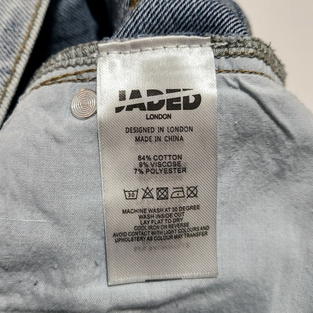 【新品】JADED LONDON COLOSSUS JEANS  28 メンズのパンツ(デニム/ジーンズ)の商品写真