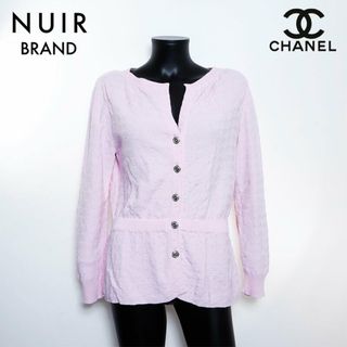 シャネル(CHANEL)のシャネル CHANEL ココボタン カーディガン コットン(カーディガン)