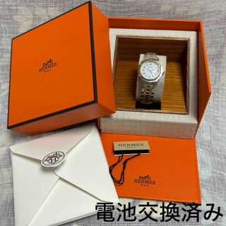 エルメス(Hermes)の【箱付き】美品　エルメス　クリッパー　レディース　腕時計(腕時計)