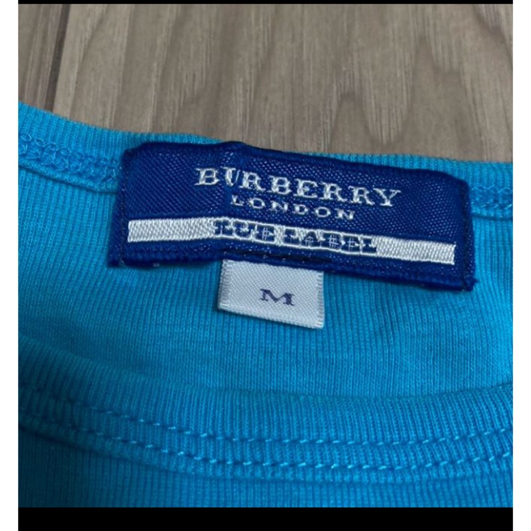 BURBERRY BLUE LABEL(バーバリーブルーレーベル)のバーバリーブルーレーベルキラキラロゴT レディースのトップス(Tシャツ(半袖/袖なし))の商品写真