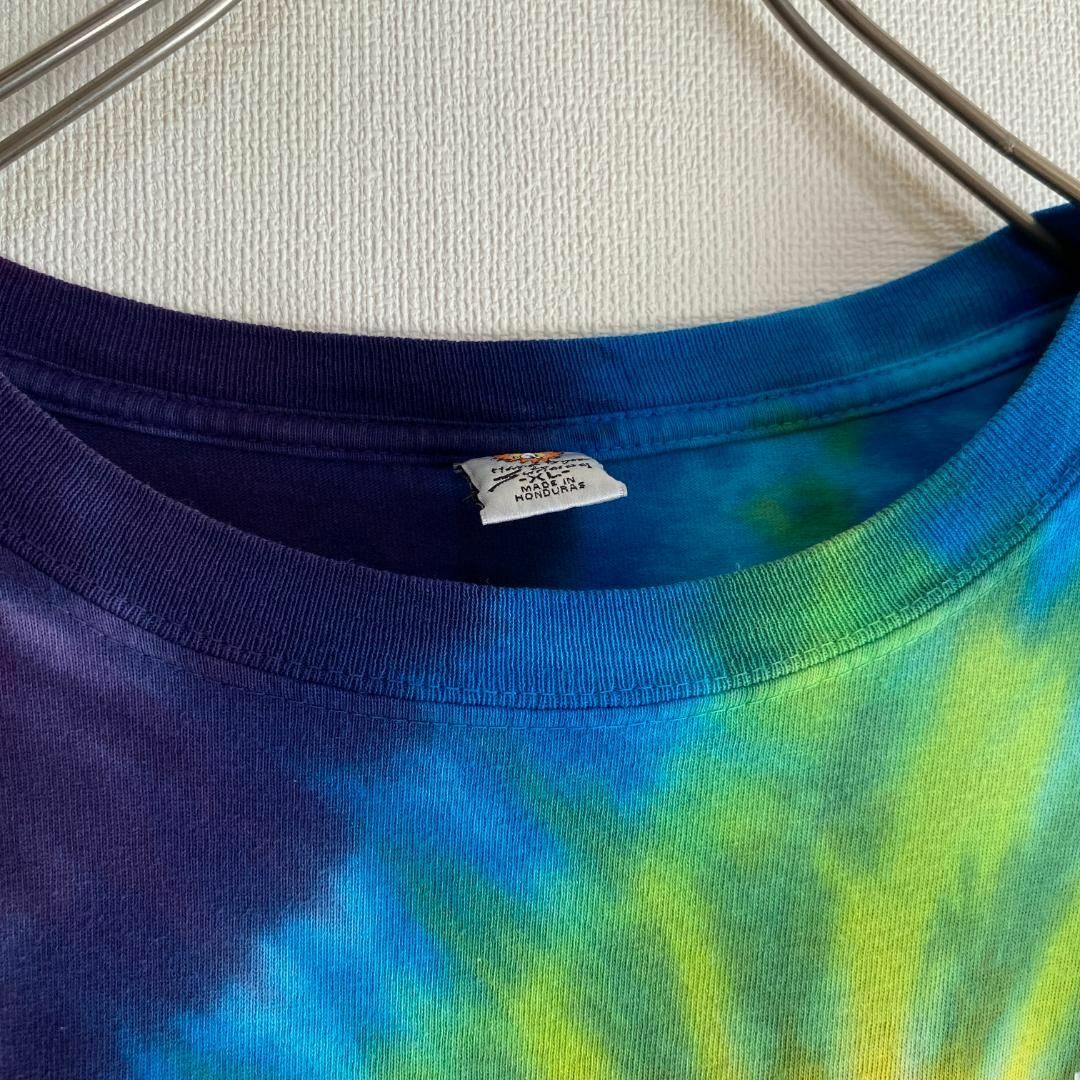 VINTAGE(ヴィンテージ)のアメリカ古着　00s ヴィンテージ　ロックンロール　半袖　Ｔシャツ　タイダイ メンズのトップス(Tシャツ/カットソー(半袖/袖なし))の商品写真