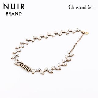 クリスチャンディオール(Christian Dior)のディオール Dior ロゴ チョーカー　チェーン ネックレス(ネックレス)