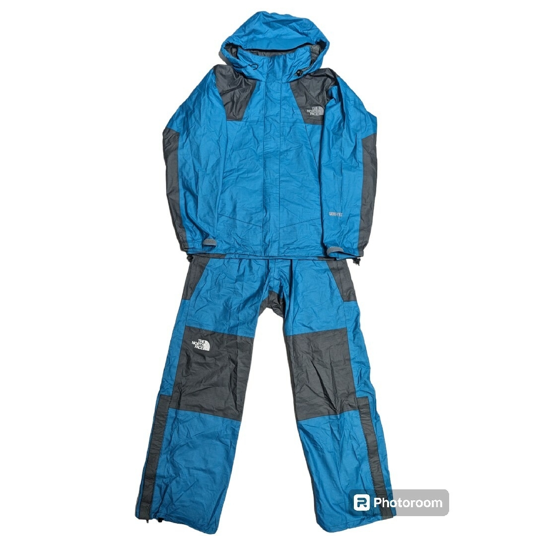 THE NORTH FACE(ザノースフェイス)の入手困難品 ノースフェイス レインテックス 2 レディース Ｍサイズ ブルー系 レディースのジャケット/アウター(その他)の商品写真