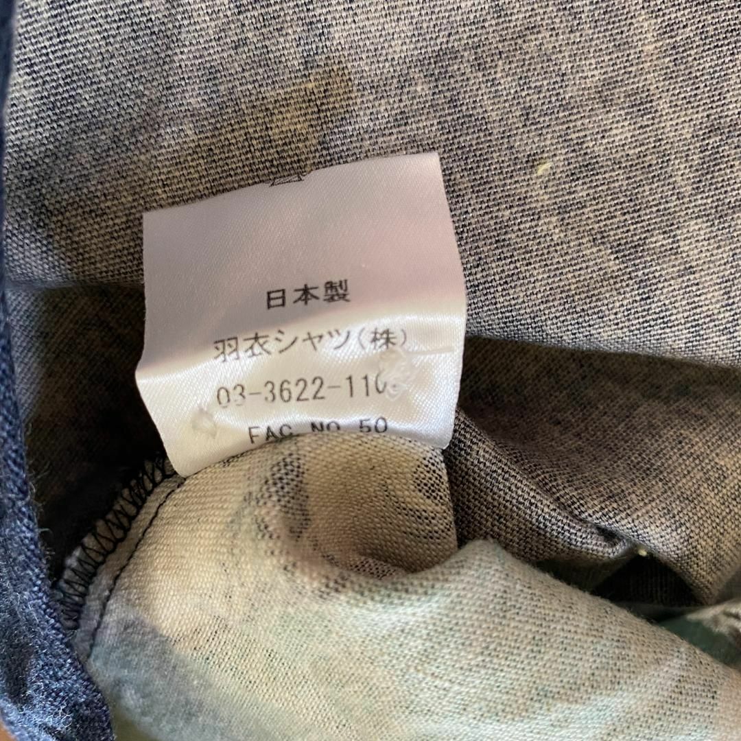 ciao indenture　羽衣シャツ　フクロウ　アニマル　長袖シャツ 日本製 メンズのトップス(シャツ)の商品写真