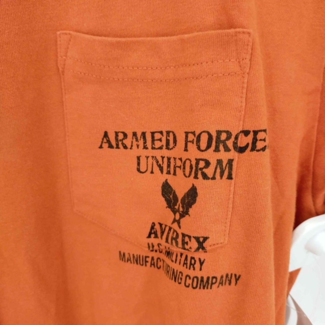 AVIREX(アヴィレックス)のAVIREX(アヴィレックス) バックプリントワンポイントポケットTシャツ メンズのトップス(Tシャツ/カットソー(半袖/袖なし))の商品写真