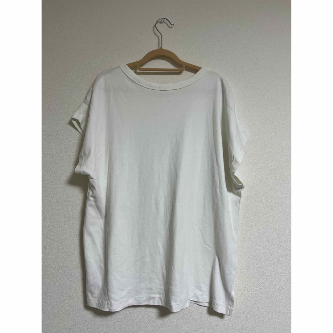 GU(ジーユー)のGU ジーユー Tシャツ 美シルエット フレンチスリーブ 綿100 メンズのトップス(Tシャツ/カットソー(半袖/袖なし))の商品写真
