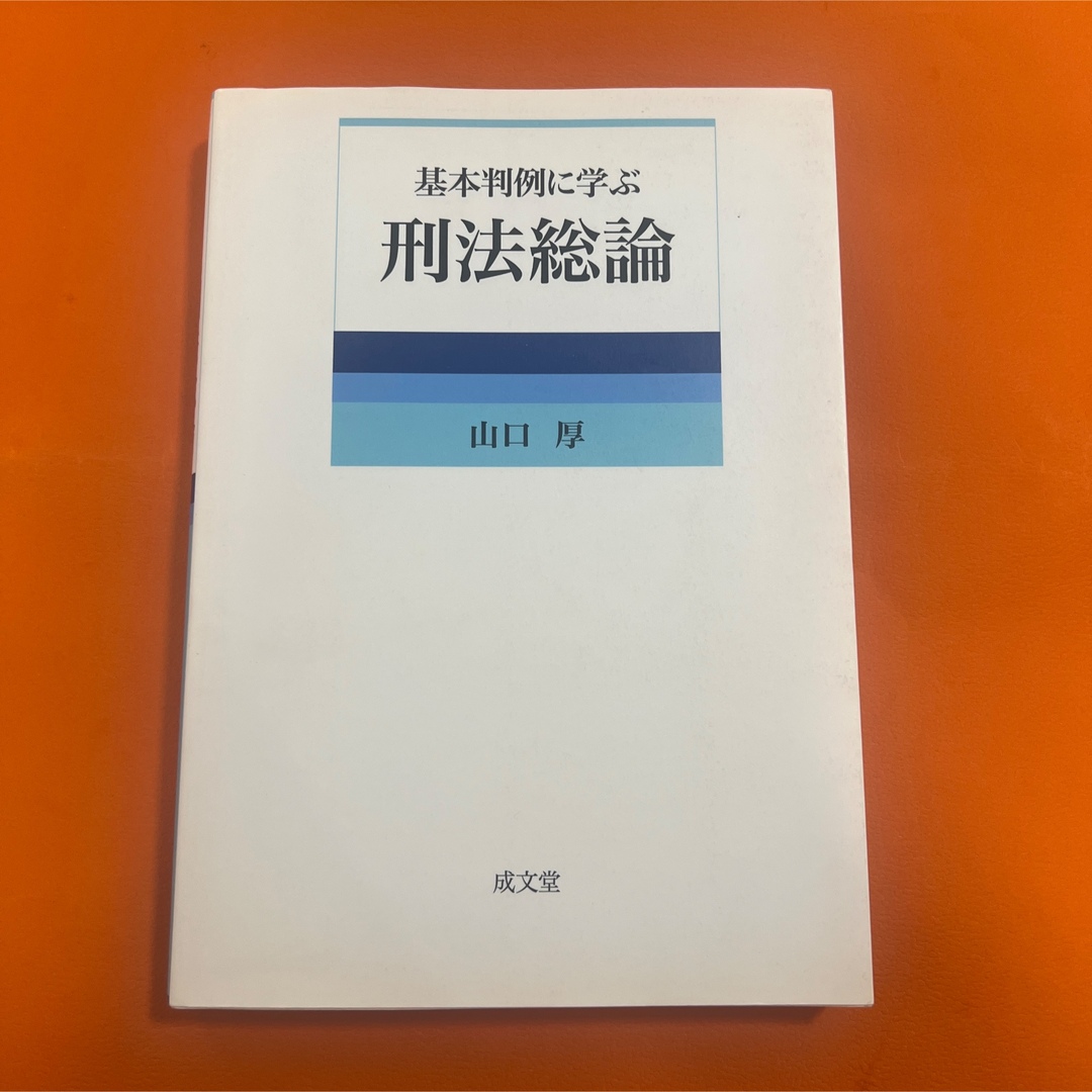 基本判例に学ぶ刑法総論 山口厚 エンタメ/ホビーの本(人文/社会)の商品写真