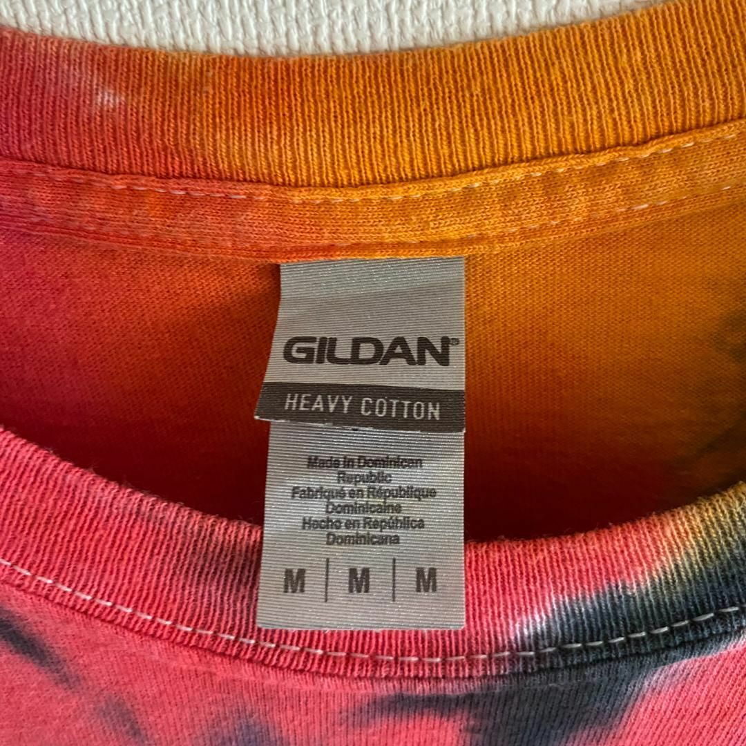 GILDAN(ギルタン)のアメリカ古着　アラバマ　半袖　Tシャツ　タイダイ　スパイラル　カラフル　I320 メンズのトップス(Tシャツ/カットソー(半袖/袖なし))の商品写真