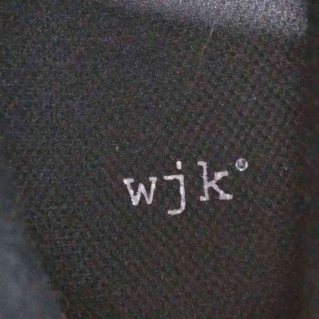 wjk(ダブルジェーケー)のwjk(ダブルジェイケイ) ヒールジップ レザーハイカットスニーカー メンズ メンズの靴/シューズ(スニーカー)の商品写真