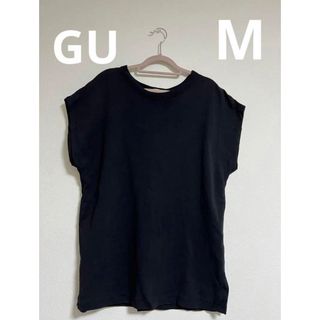 ジーユー(GU)のGU ジーユー Tシャツ 美シルエット フレンチスリーブ 綿100(Tシャツ/カットソー(半袖/袖なし))