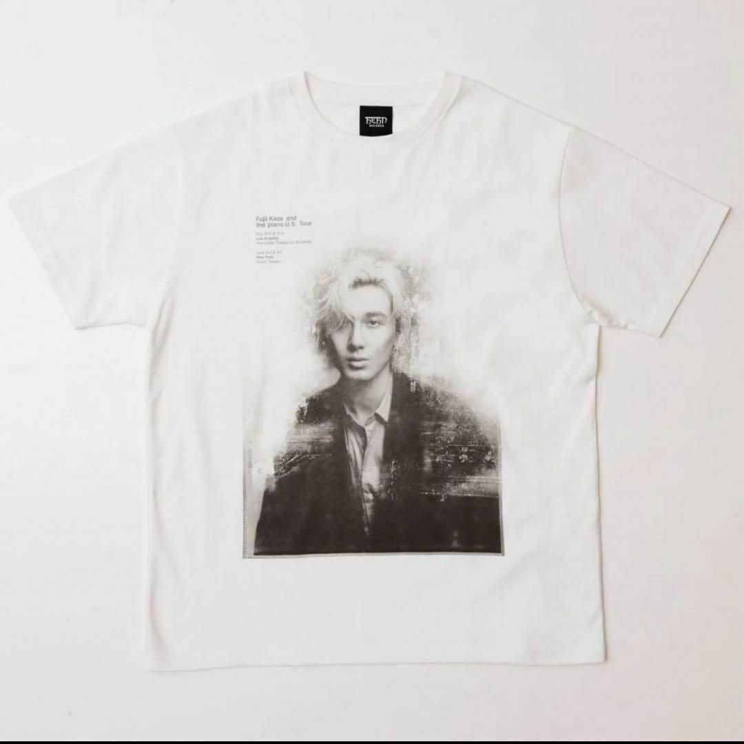 新品 藤井風 Tシャツ Fujii Kaze XL 白 未開封品 メンズのトップス(Tシャツ/カットソー(半袖/袖なし))の商品写真