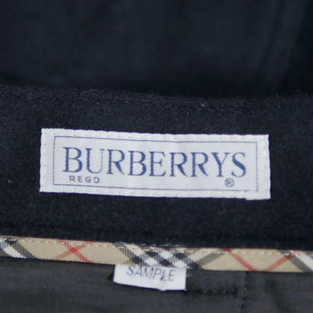 BURBERRY(バーバリー)の美品 レア バーバリー カーゴ パンツ ウール ワーク サンプル品 ネイビー レディースのパンツ(ワークパンツ/カーゴパンツ)の商品写真