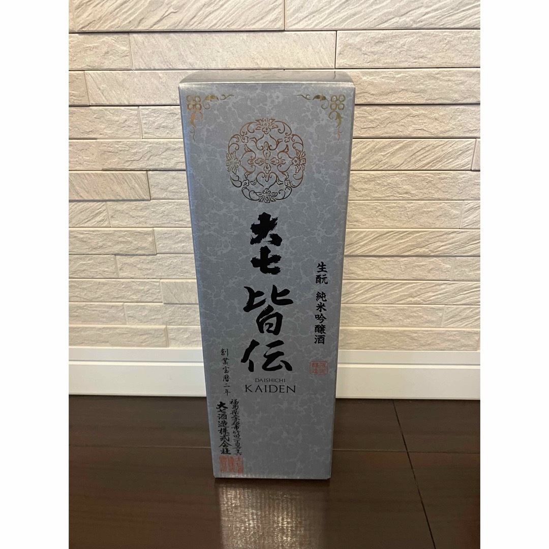 大七 皆伝 純米吟醸  福島県産地酒　 720ml　 食品/飲料/酒の酒(日本酒)の商品写真