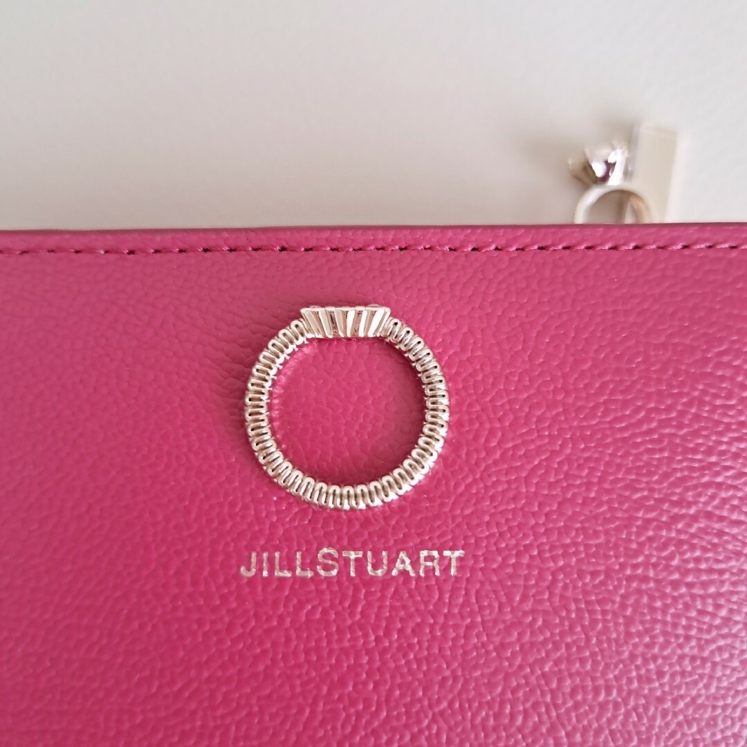 JILLSTUART(ジルスチュアート)のJILLSTUART　未使用　二つ折り財布　ピンク　リング　指輪　エターナル レディースのファッション小物(財布)の商品写真